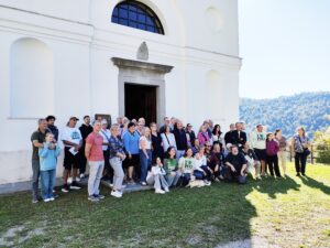 Iz Clevelanda na obisk v rojstno vas g. Jožefa Škvora _ Da Cleveland per conoscere il paese di don Giuseppe Scuor 